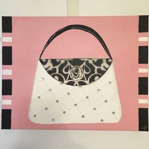 ART - Purse on Canvas - 11" x 14"